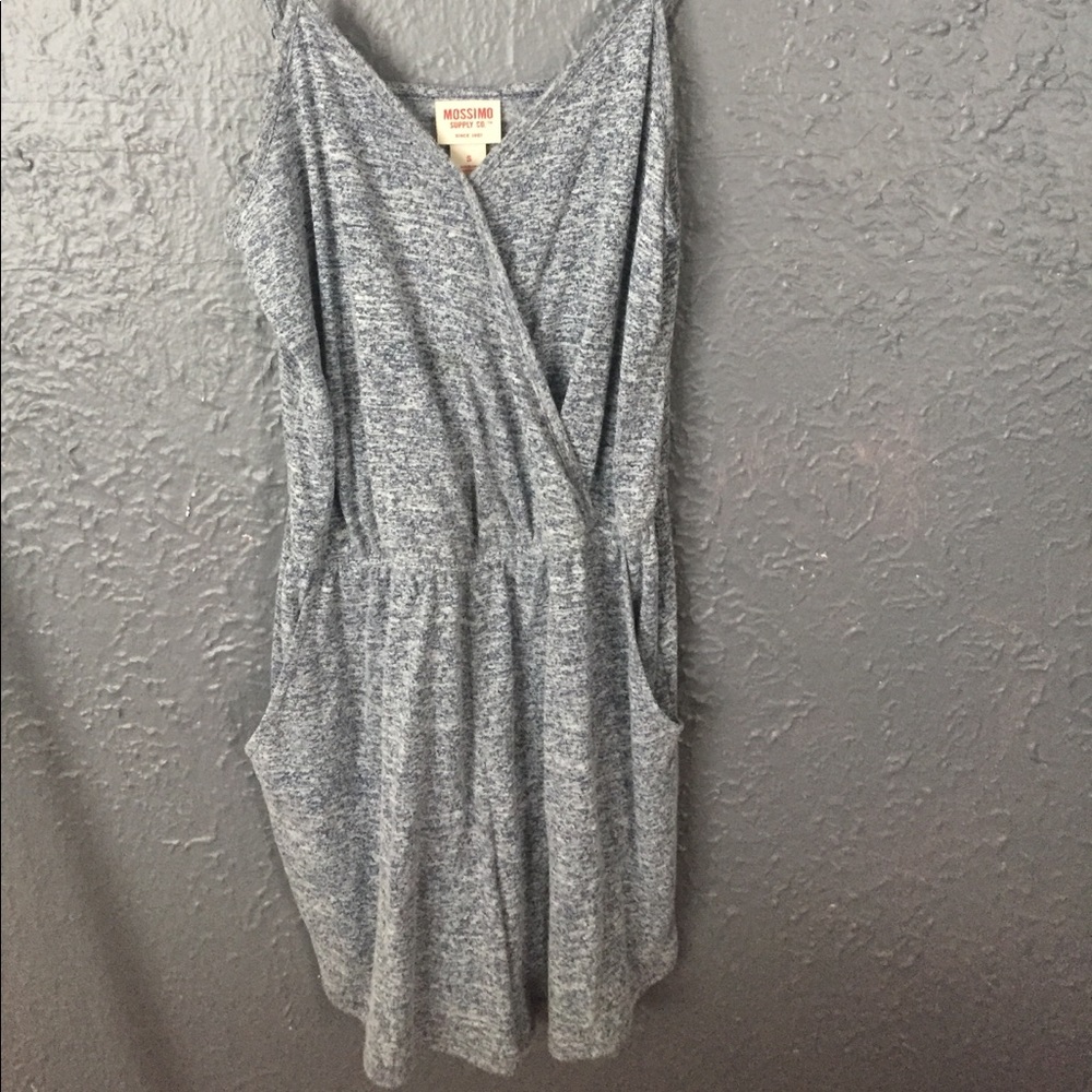 Cotton Grey Romper from Target